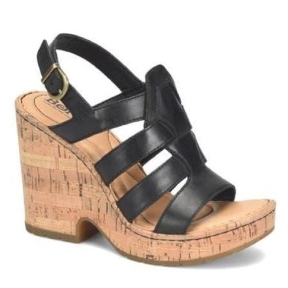 NEW Børn Women's Bernese Cage Wedge Sandal - Picture 6 of 16